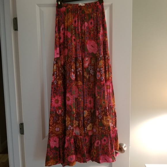Spell Designs Desert Daisy Maxi Skirt Tulip - Picture 2 of 8